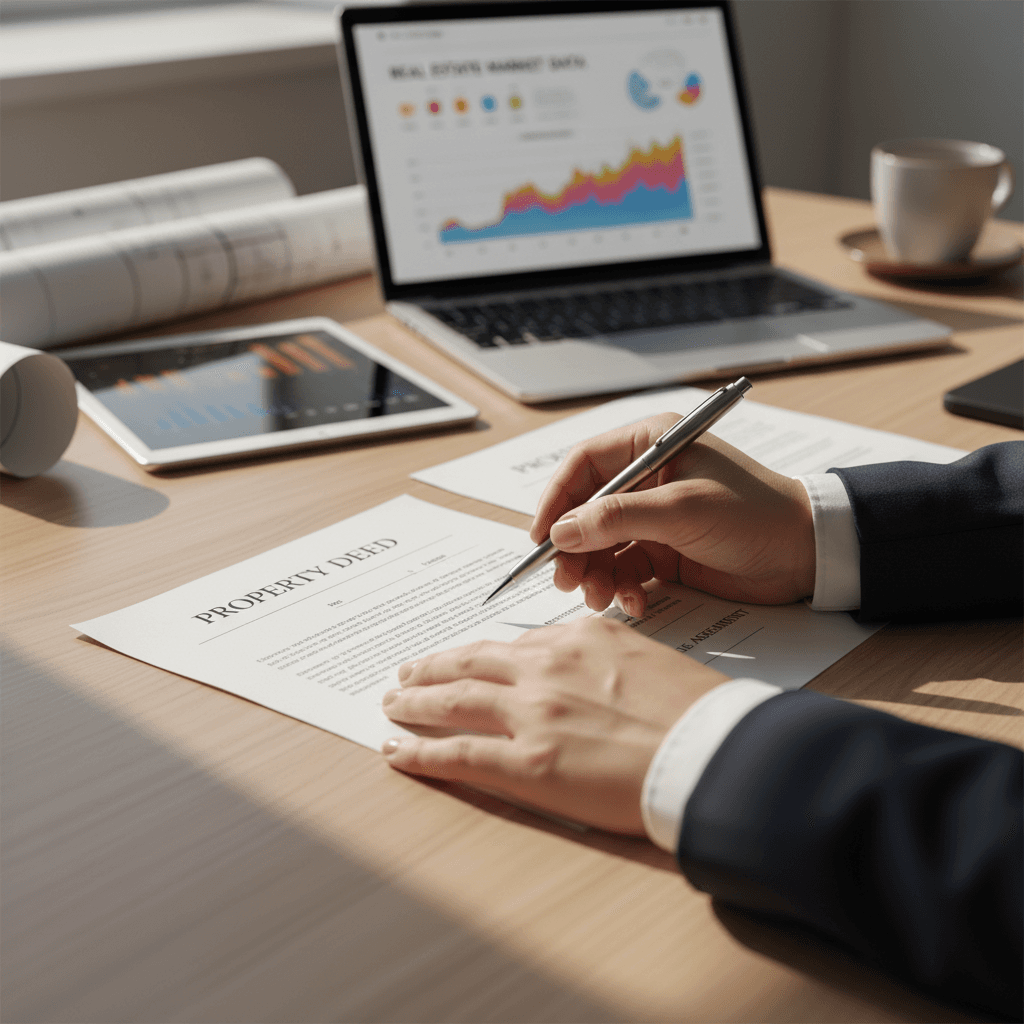 House model and financial planning documents